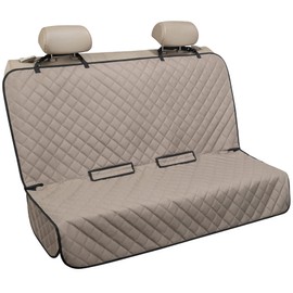 VIEWPETS Bench Car Seat Cover Protector - Waterproof, Heavy-Duty and Nonslip Pet Car Seat Cover for Dogs with Universal Size Fits for Vehicles, Trucks & SUVs