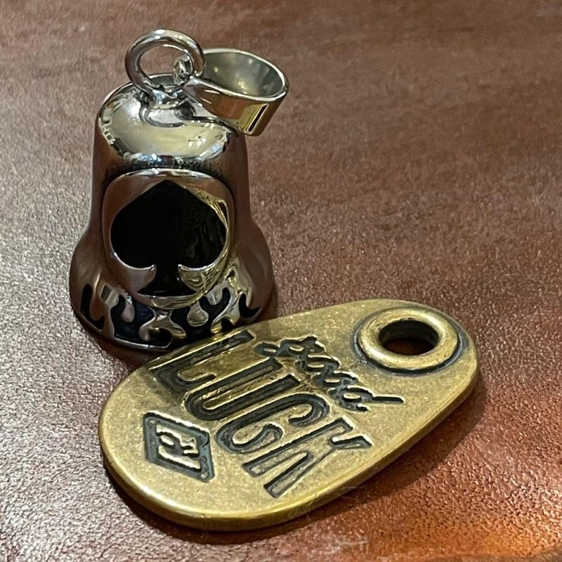 Tsutael Happiness Journey Guardian Bell Biker Bell Amulet Key Chain