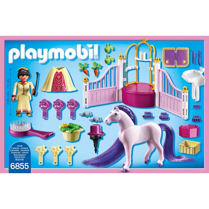 PLAYMOBIL 6855 Königlicher Pferdestall