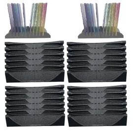 Sevomie Stained Glass Storage Rack Stained Glass Holder Complete Stained Glass Starter Kit (4pcs)