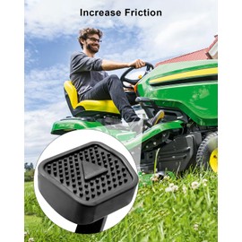 NTSUMI Reverse X-Pedal Fit for John Deere 425 445 455 415 LX176 LX178 LX186 LX188 F510 GT242 Lawn Tractor, Steel Pedal with Rubber Pad