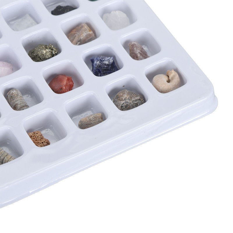 20pcs Rock Stone Colletction Kit for Boys Girls Exquisite Science