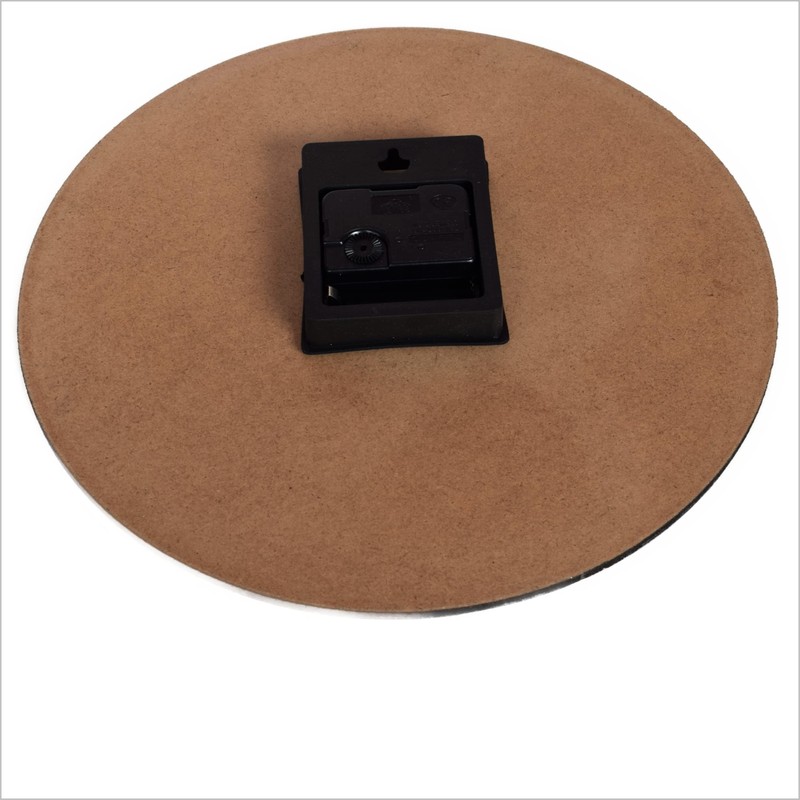 MDF Wall Clock Route 66 Diameter 28 cm