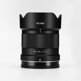 VILTROX 25mm f1.7 f/1.7 Z-Mount STM Large Aperture APS-C Auto Focus Prime Lens for Nikon Z-Mount Cameras Z5 Z50 Z50II Z6 Z6II Z7 Z7II ZFC Z30 Z9 Z8 ZF Z6III
