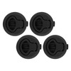 61mm/2.4in Marine Flush Pull Slam Latch Round Ring Lock Boat