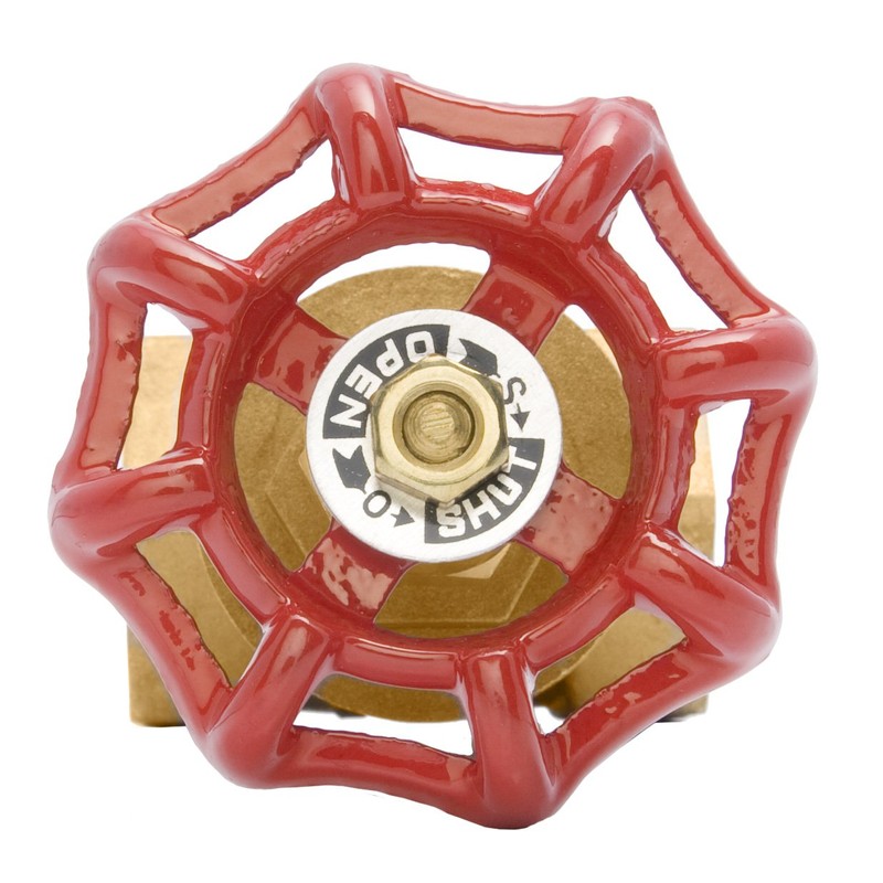 DuraChoice 1" Brass Gate Valve - 200WOG, FxF NPT