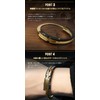 Zanipolo Tartzini Men's Silver Gold Bracelet, Hand Cuff, Handcuff, Surgical