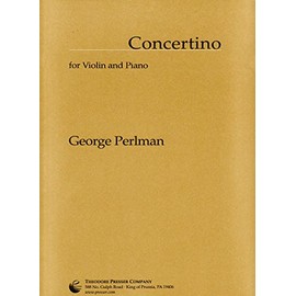 Concertino for Violin and Piano (Solo Part and Piano Score)