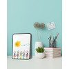 S SIENOC Mini Small Dry Erase White Board Whiteboard with
