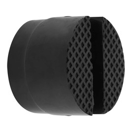 Jacking Adapter, Black 1.46in High Rubber Jack Lift Pad for Car