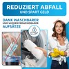 FusselZz Washable Hand Duster + 4 Replacement Cloths: Effective Dust