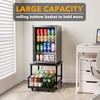 SpaceAid Mini Fridge Stand with Storage, 19.7" W x 19.7"