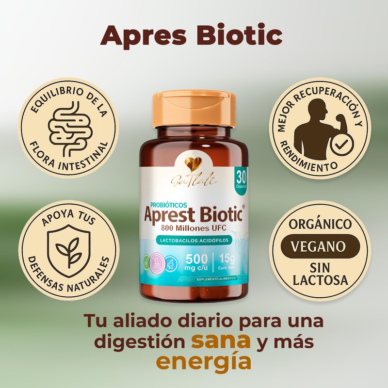 Ga Tlali Probióticos 800 Millones UFC Aprest Biotic | 30