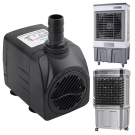 6091050 Evaporative Cooler Pump for Model:MC91,MC92V,M350,11,000 CFM,Swamp Cooler Pump with 3 Pin Connector,3 Type of Connecting Pipe Joint and Clamp (6091050)