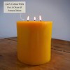Candlestock 100% USA Beeswax Pillar Candle – Handmade in Woodstock,