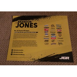 Nascar Xfinity Driver #20 Brandon Jones Miracle Gro 2025 Postcard