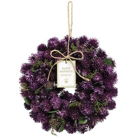 SG Wonder Zone 660-017 Blueberry Wreath, 9.4 inches (24 cm), All Season Wreath, Boxed, Present, Gift