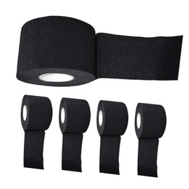FRCOLOR 5pcs Disposable Barber Neck Strips Stretchy Neck Paper Wraps for Hair Cutting for Salon Spa and Massage Services