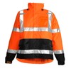 Tingley Standard Icon High Visibility Jacket with Attached Hood, Fluorescent