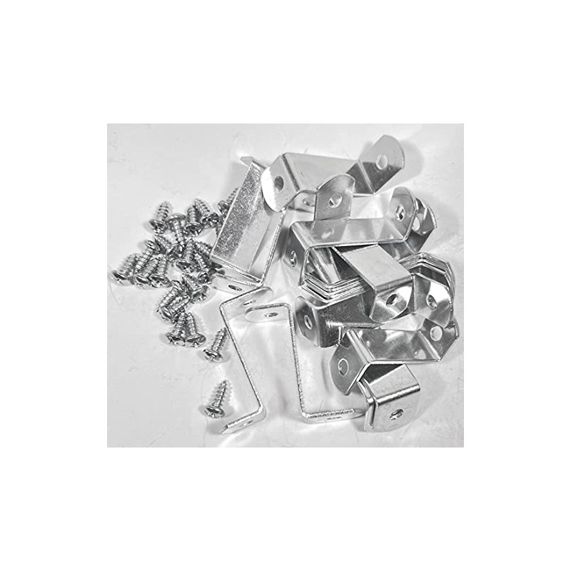 1.25" Canvas Offset Clips Extra Heavy Duty with Screws 10