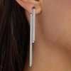 Brosway Essential BNL091 women's snake chain drop earrings in 316L