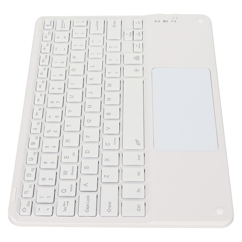Wireless Keyboard with Touchpad Quadrate Keycap Ultra Thin 10inch Wireless