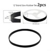 2 x Bandsaw Rubber Band Non Slip Rubber Ring Scroll