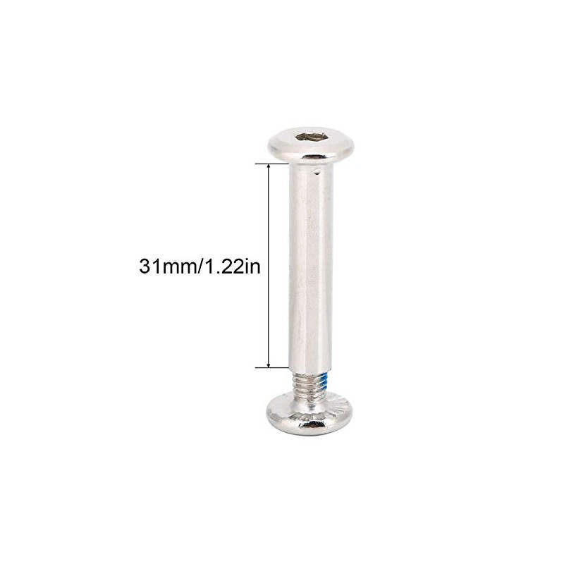 Tornillos de Repuesto para Patines en Línea, Aramox, 10 Piezas,