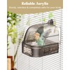 Pawfly Bird Bath for Cage, Parakeet Bath, Parakeet Bird Bath,