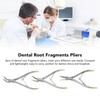 3pcs Residual Root Forceps Set Stainless Steel Dental Root Fragments