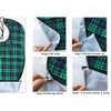 smile wood 3 PACK Adult Bibs For Eating - Waterproof