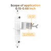 2 in 1 Gutter Mount Compatible with Stick Up Cam/Pro