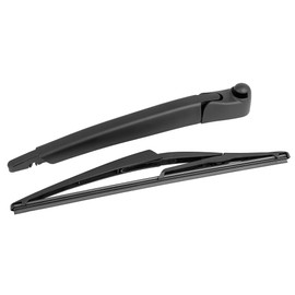 X AUTOHAUX 12" Rear Windshield Wiper Blade Arm Set for Honda Civic Hatchback 01-05
