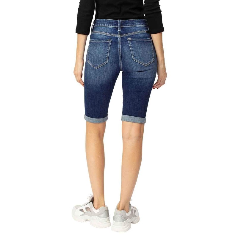 Kan Can Bermudas de talle alto para mujer, 6312 m.,