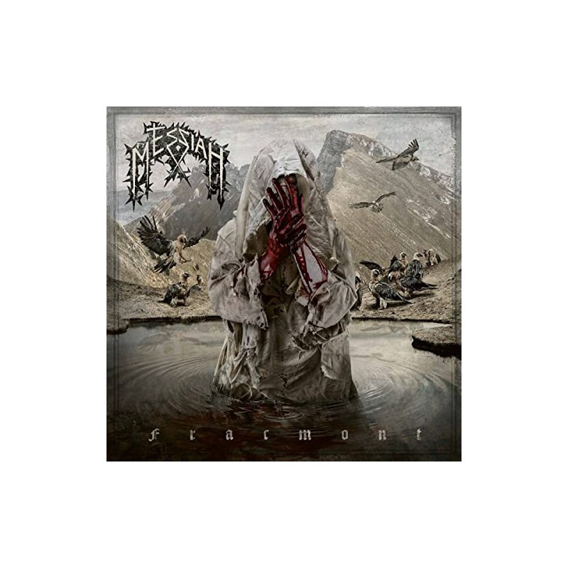 Fracmont (red & White Black Splatter)