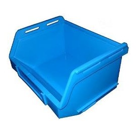 Kabi PB15 Plastic Storage Box/Parts Bin - Blue Pack of 10