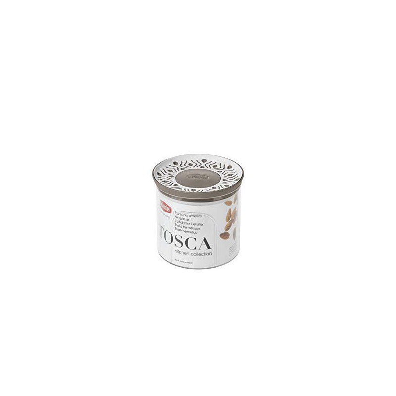 Stefanplast Tosca Line Round Airtight Food Container 0.7 L 12