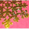Beistle 14 inch Prismatic GOLD Snowflake Cutout 1 piece, Assorted