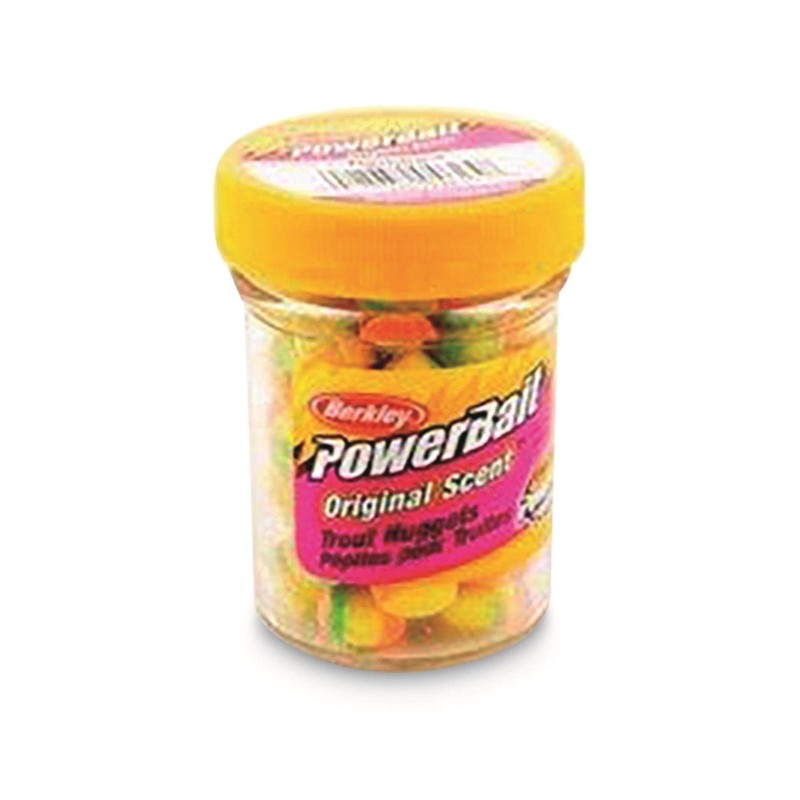 Berkley, PowerBait Power Nuggets Dough Bait, Fluorescent Orange, 1.1-Ounce