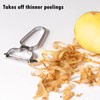 Roponan 2 Pcs Potato Peeler, Stainless Steel Vegetable Peeler, Y-Shaped