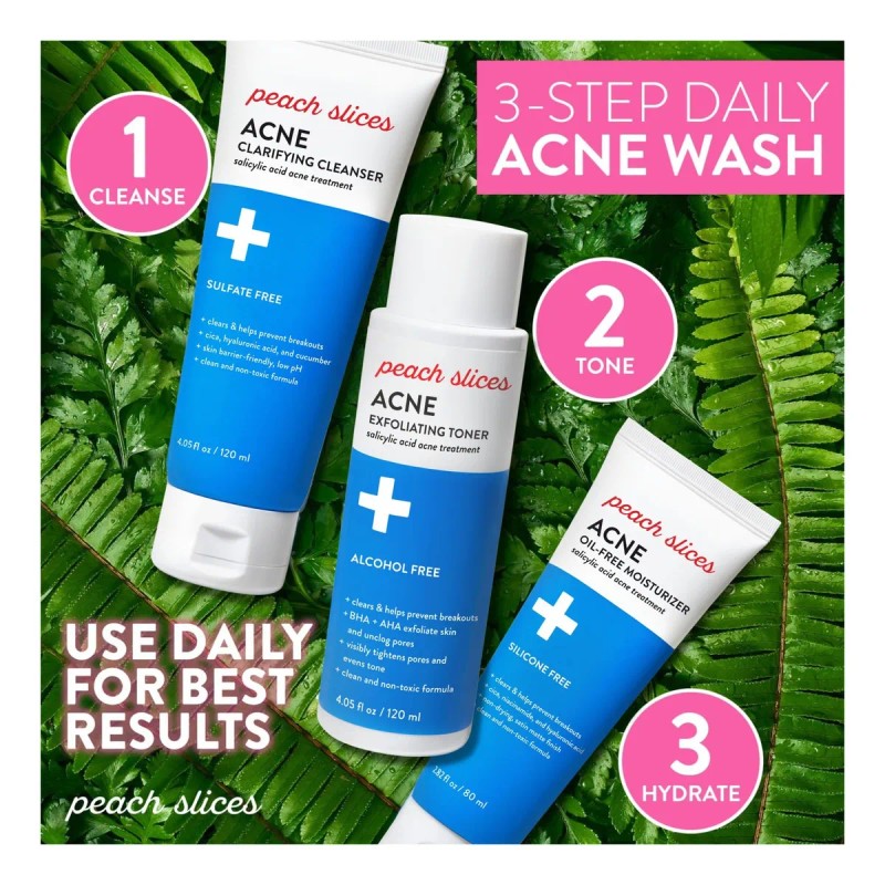 Peach Slices Tónico Exfoliante Anti Acné | 2% Ácido