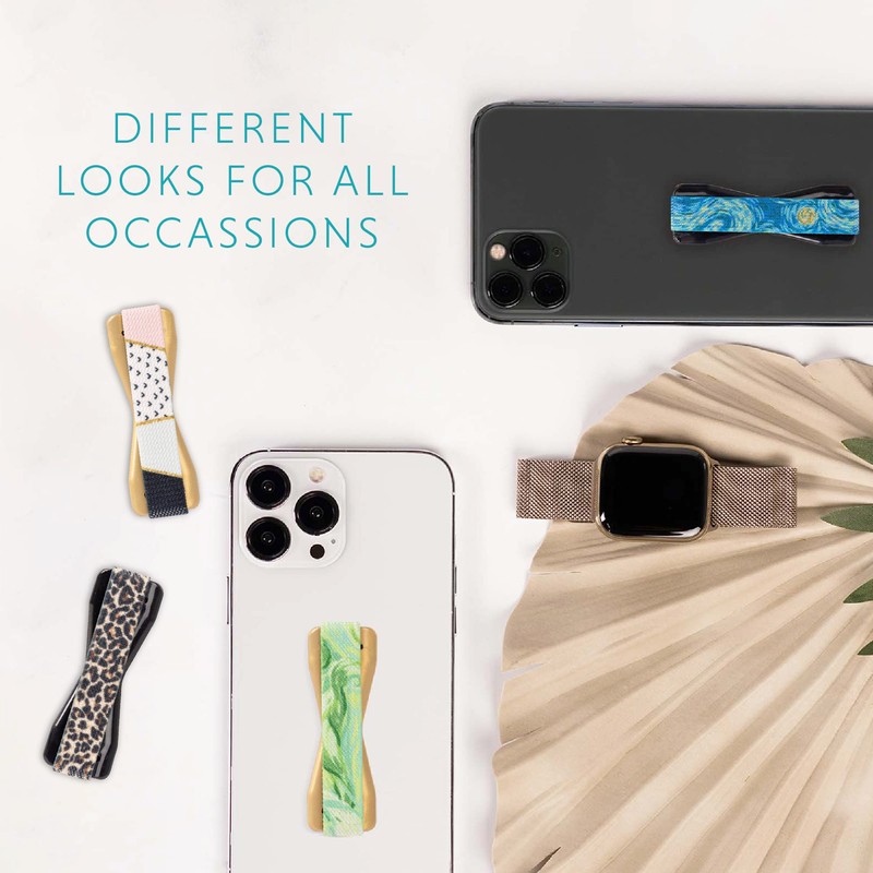 LOVEHANDLE Universal Phone Grip for Smartphones & Mini Tablets -