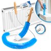 PEARWAY Radiator Brush Set of 2 + Vent Key -