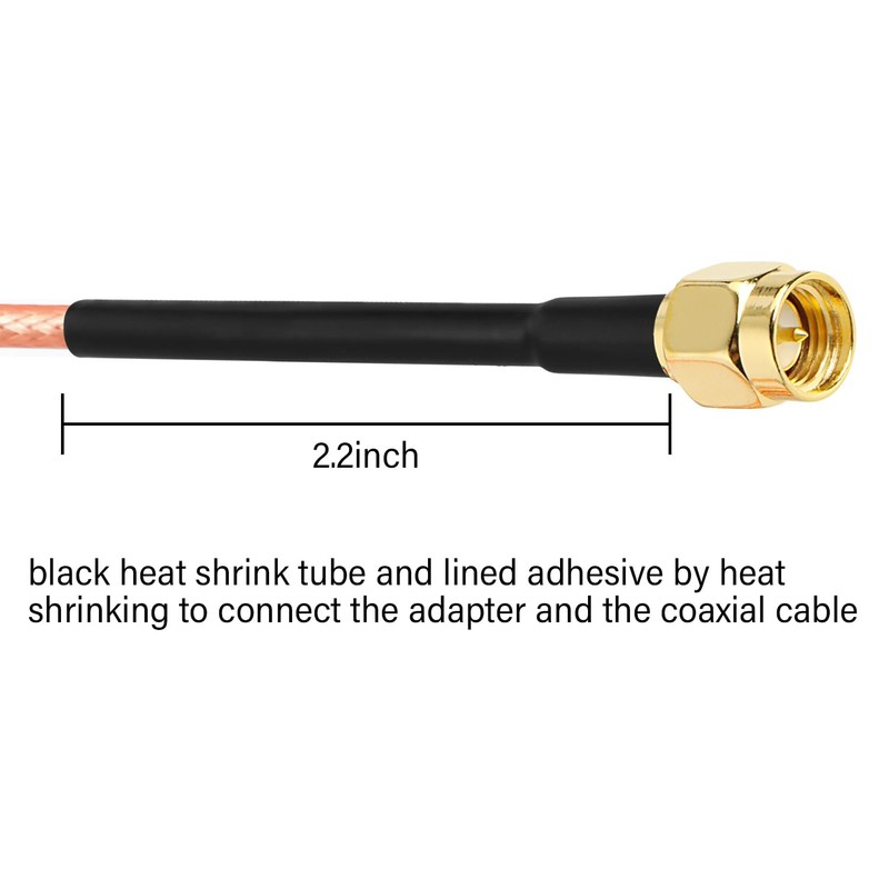 XRDS - Cable SMA macho a SMA macho de 3