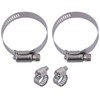 2805 Radiator and universal Oil Radiator Hose Clamps Kit 8-10mm
