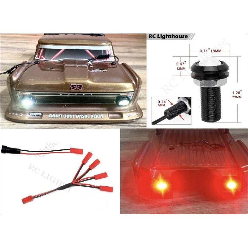 ARRMA INFRACTION Felony Senton LED HD 4 Light Kit Only