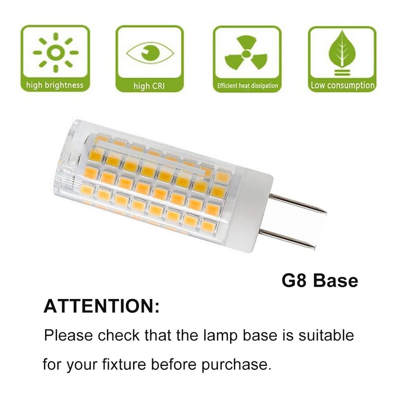 XRZT G8 Led Bulbs 60W 75W Halogen Bulb Replacement, T3/T4