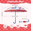 decalsweet Kids Umbrella Children Folding Umbrellas Easy Push/Pull for Toddler,8