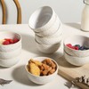 SumitlEyao 6-Piece 4.5 Inch Small Ceramic Bowls Set - Appetizer