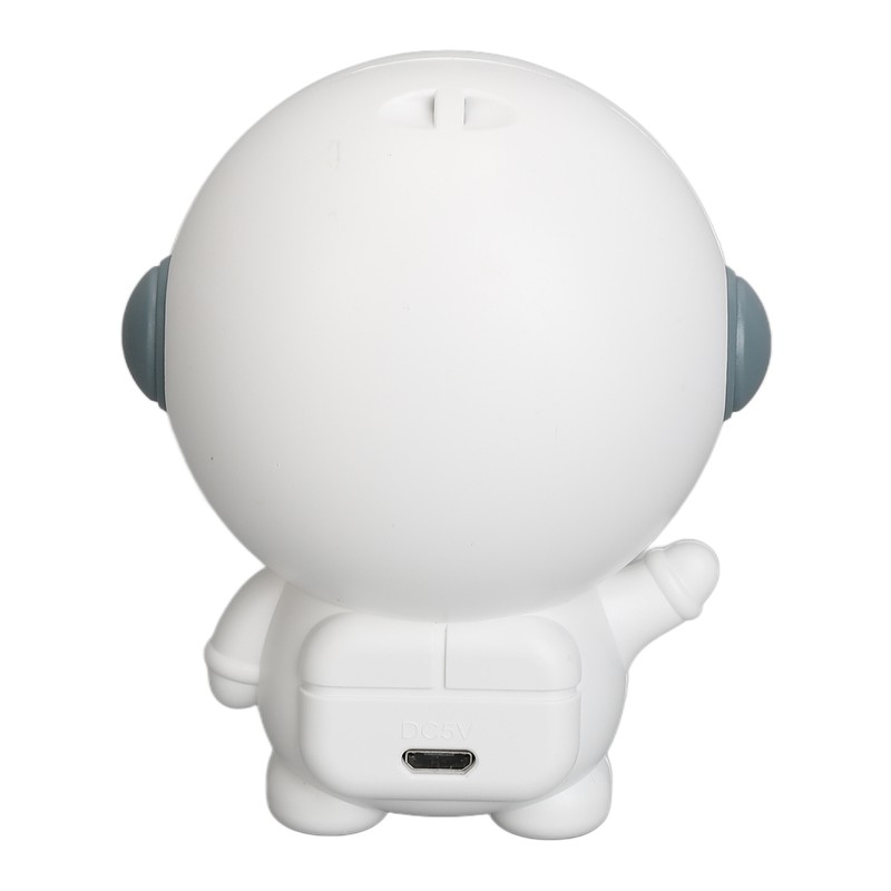 Astronaut Shaped Cute Hand Warmer Digital Display USB Rechargeable 2